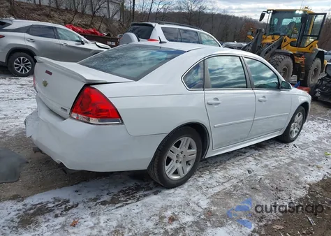 2013 Chevrolet Impala Lt z USA, uszkodzony, nr VIN 2G1WG5E32D1116762
